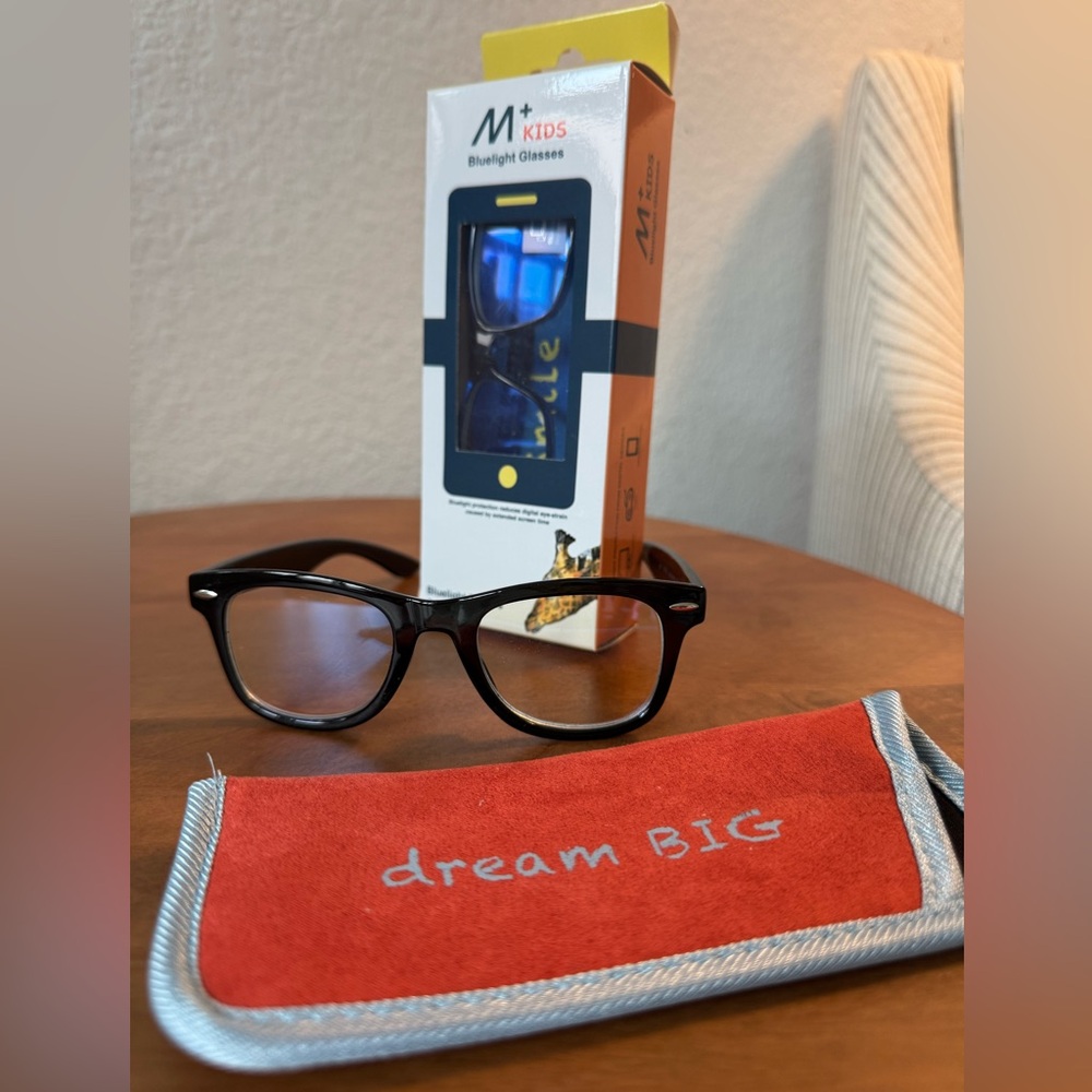 Kids Blue Light Glasses - Black